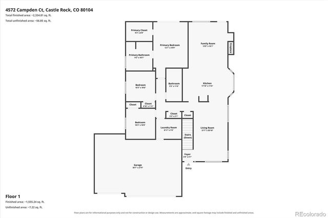 4572 Campden Court, Castle Rock, CO 80104