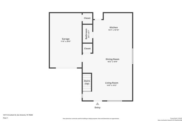 1417 E Crockett, San Antonio, TX 78202