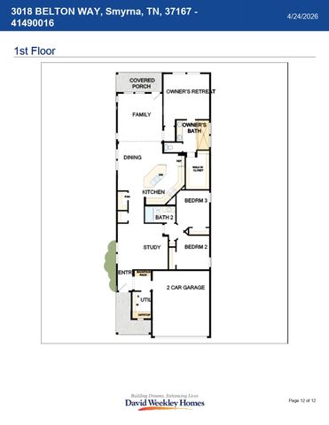 3018 Belton Way, Smyrna, TN 37167