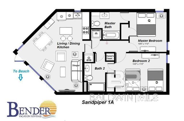 1069 W Beach Boulevard 1-A, Gulf Shores, AL 36542