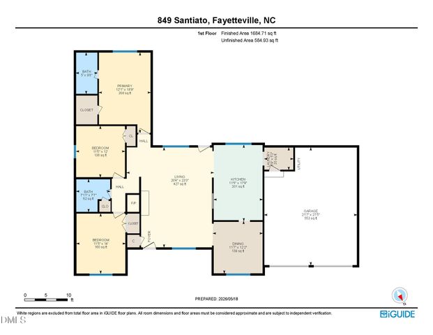 849 Santiato Drive, Fayetteville, NC 28314