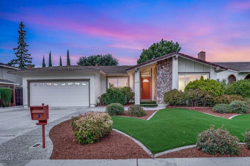 Image 1 of property listing at 850 Roble Drive, Sunnyvale, CA 94086