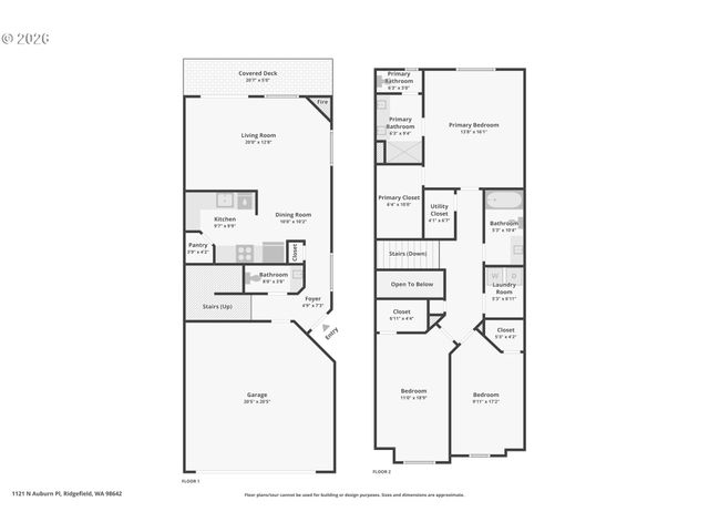 1121 N AUBURN Pl, Ridgefield, WA 98642
