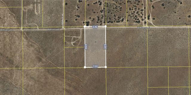 Ave E, Vicinity 193rd St West, Fairmont, CA 93536