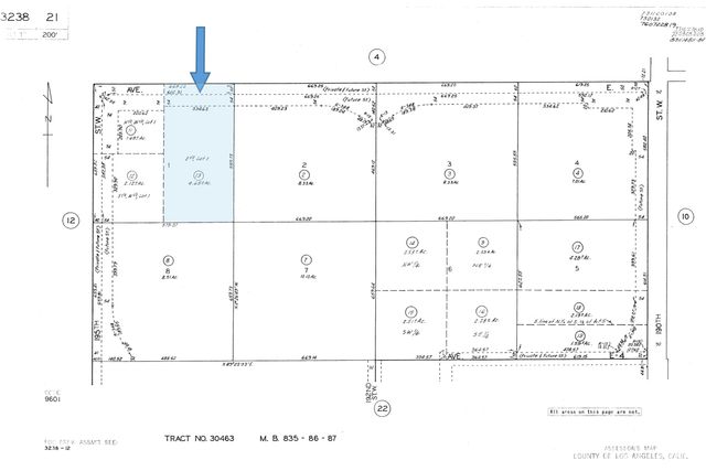 Ave E, Vicinity 193rd St West, Fairmont, CA 93536