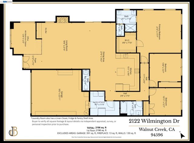 2122 Wilmington Drive, Walnut Creek, CA 94596