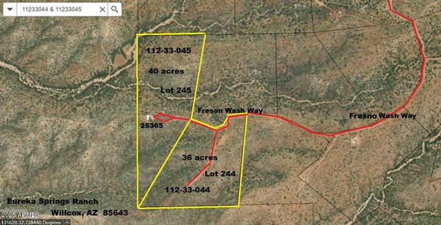25365 W FRESNAL WASH Way, Willcox, AZ 85643