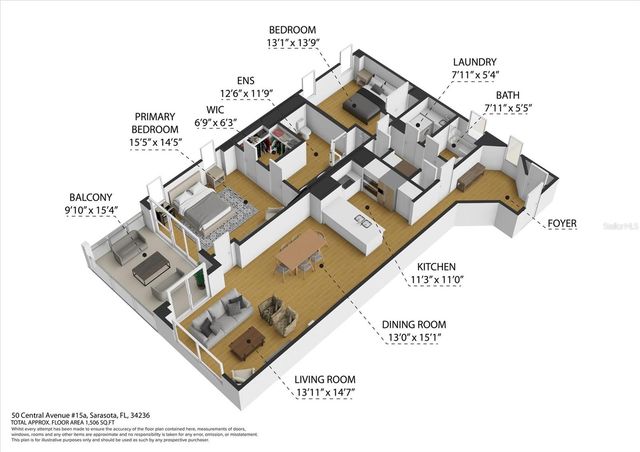 50 CENTRAL AVENUE 15A, Sarasota, FL 34236