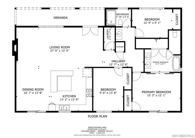 802 Bonita Dr, Vista, CA 92083