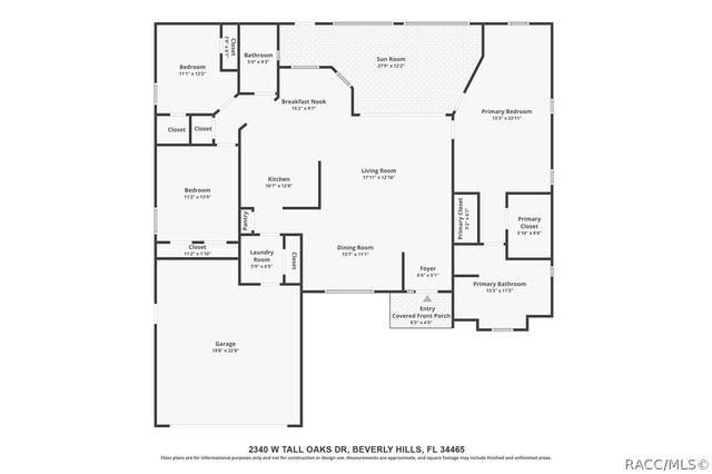 2340 W Tall Oaks Drive, Beverly Hills, FL 34465