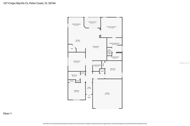 127 CREPE MYRTLE COURT, Palm Coast, FL 32164