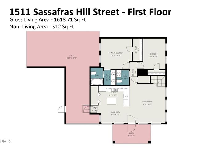 1511 Sassafras Hill Street, Durham, NC 27712