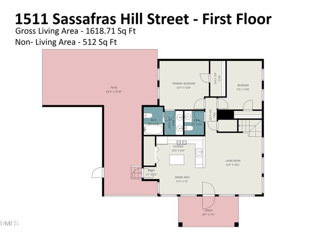 1511 Sassafras Hill Street, Durham, NC 27712