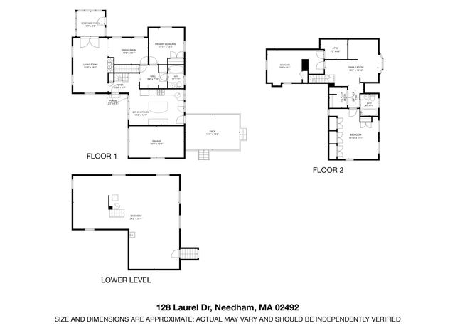 128 Laurel Dr, Needham, MA 02492