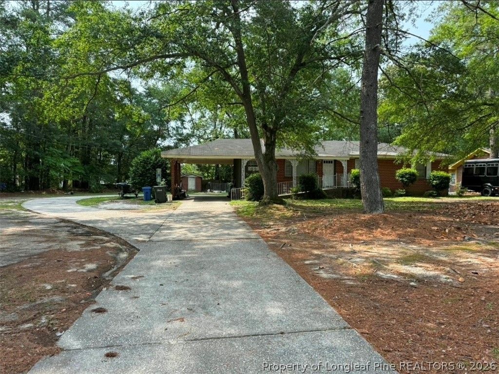 1448 Pamalee Drive, Fayetteville, NC 28303 — exterior