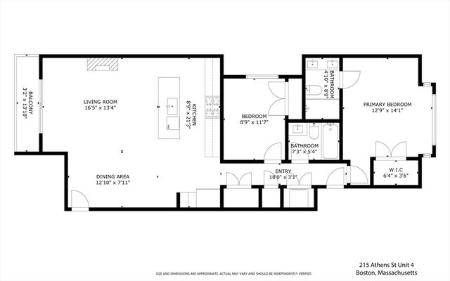 215 Athens St 4, Boston, MA 02127