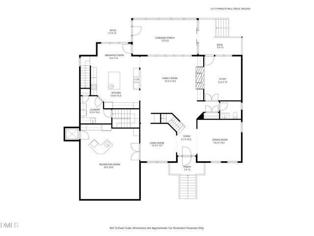 12113 Pawleys Mill Circle, Raleigh, NC 27614