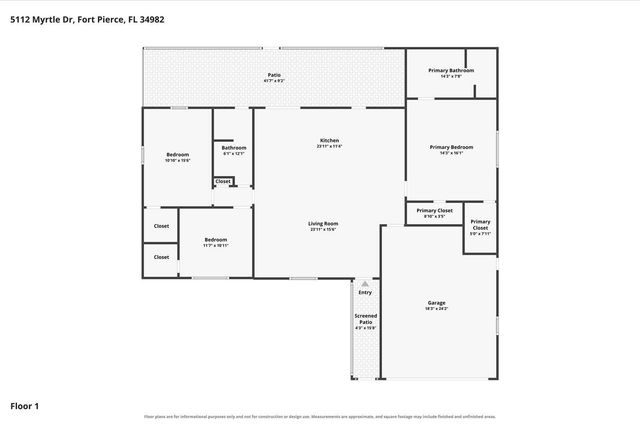 5112 Myrtle Drive, Fort Pierce, FL 34982