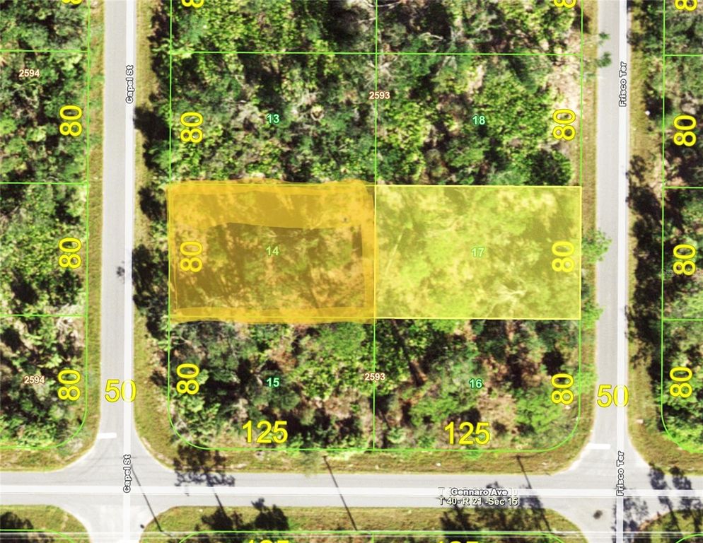 1520 Capel St & 1603 FRISCO TERRACE, Port Charlotte, FL 33953