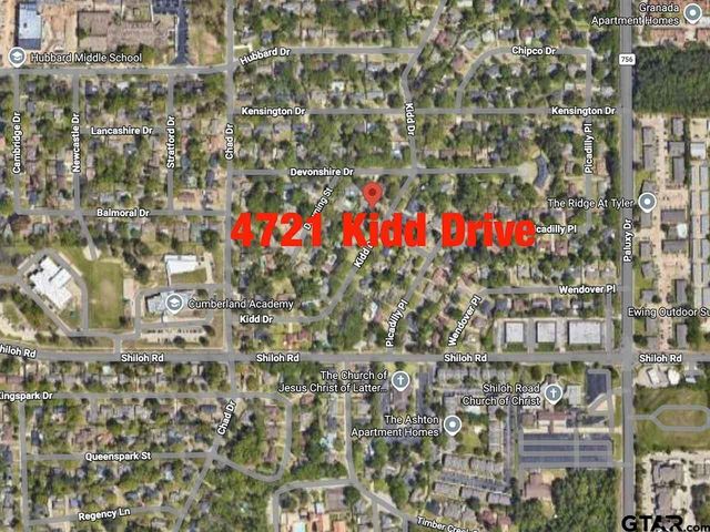 4721 Kidd Drive, Tyler, TX 75703