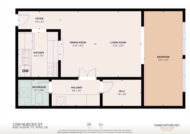 1700 Nueces ST 203, Austin, TX 78701