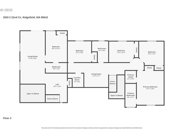 2565 S 22ND Cir, Ridgefield, WA 98642