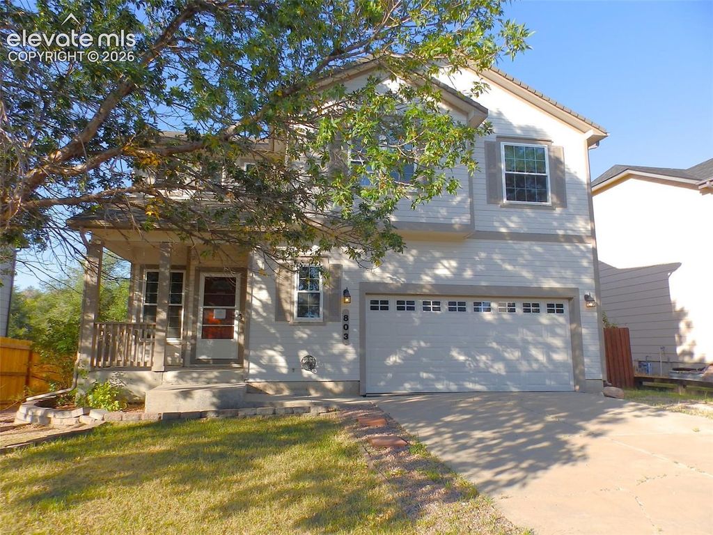 803 Ridgebury Place, Fountain, CO 80817 — exterior