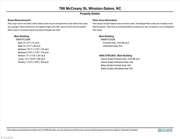 700 Mccreary Street, Winston-salem, NC 27105