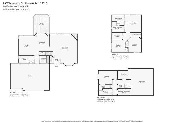 2337 Manuela Drive, Chaska, MN 55318