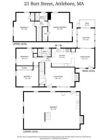 21 Burt St, Attleboro, MA 02703