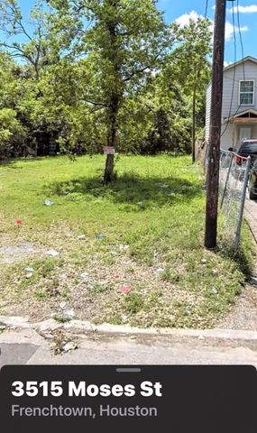 0 Moses Street, Houston, TX 77020