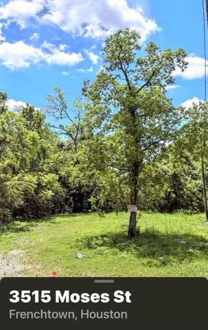 0 Moses Street, Houston, TX 77020