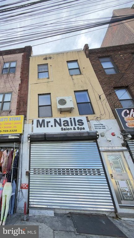 1334 W GIRARD AVE, PHILADELPHIA, PA 19123 — exterior