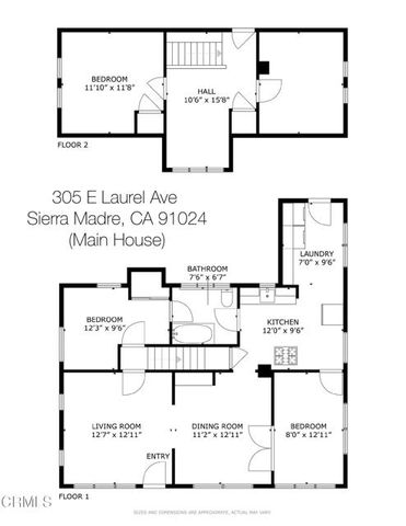 305 E Laurel Avenue, Sierra Madre, CA 91024