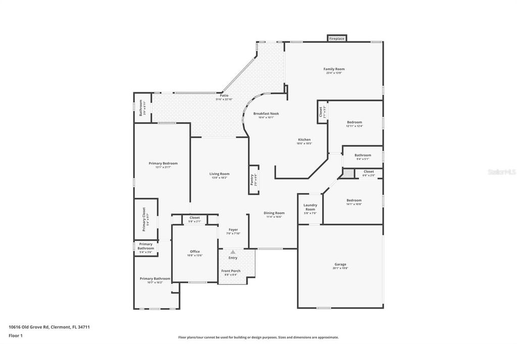 Image 9 of property listing at 10616 OLD GROVE ROAD, Clermont, FL 34711