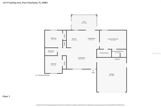 12117 ASHLEY AVENUE, Port Charlotte, FL 33981