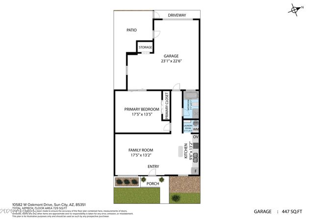 10582 W OAKMONT Drive, Sun City, AZ 85351