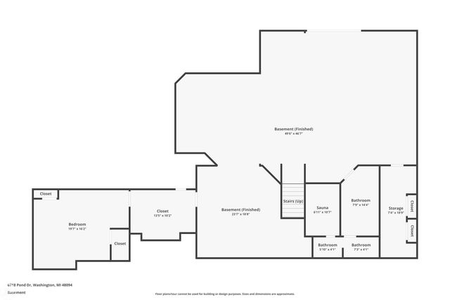 6718 Pond Drive, Washington Twp, MI 48094