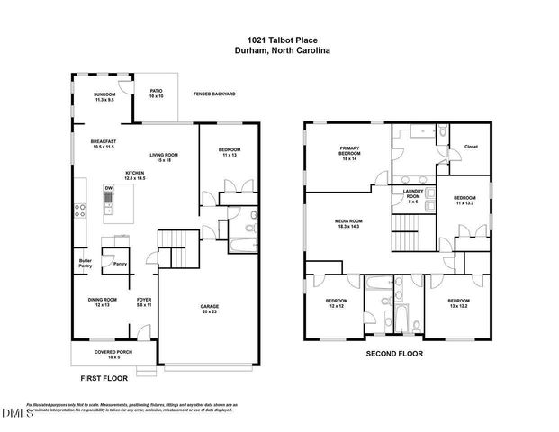 1021 Talbot Place, Durham, NC 27703