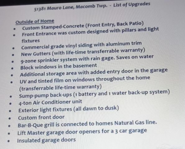 51381 Mauro Lane, Macomb Twp, MI 48042