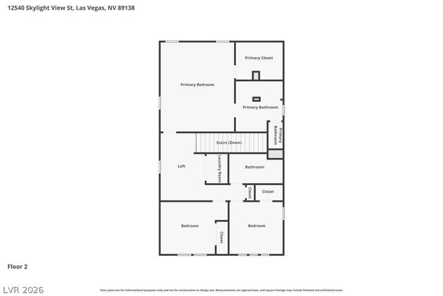 12540 Skylight View Street, Las Vegas, NV 89138