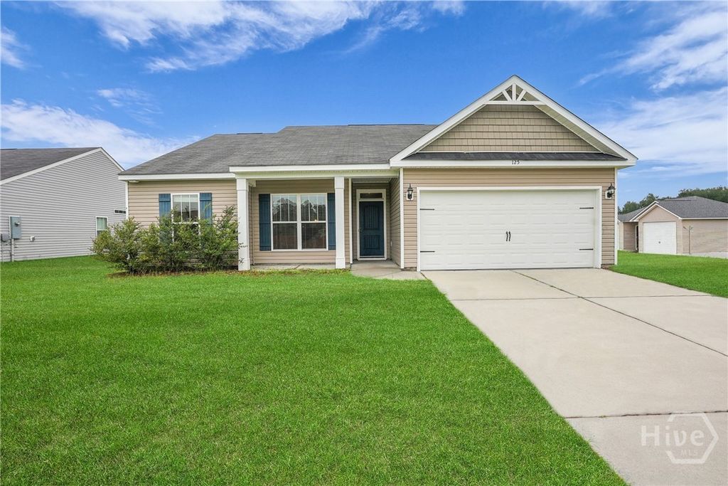 125 Thoroughbred Drive, Guyton, GA 31312