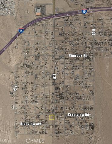 0 Crestview Road, Barstow, CA 92311