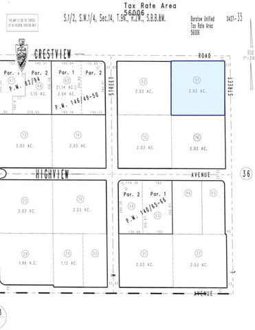 0 Crestview Road, Barstow, CA 92311