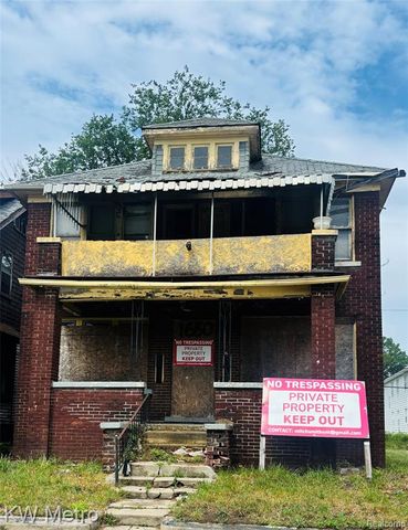 1650 Blaine Street, Detroit, MI 48206