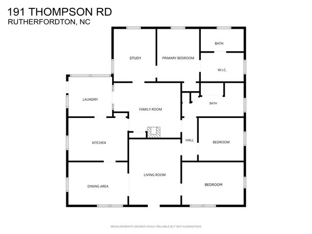191 Thompson Road, Rutherfordton, NC 28139