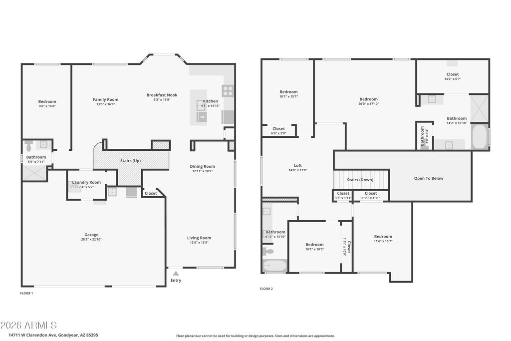 Image 54 of property listing at 14711 W CLARENDON Avenue, Goodyear, AZ 85395