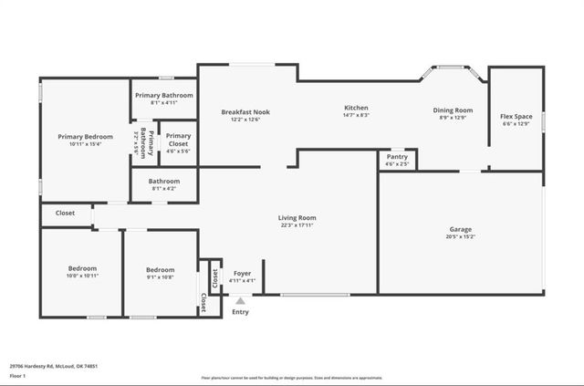 29706 Hardesty Road, Mcloud, OK 74851