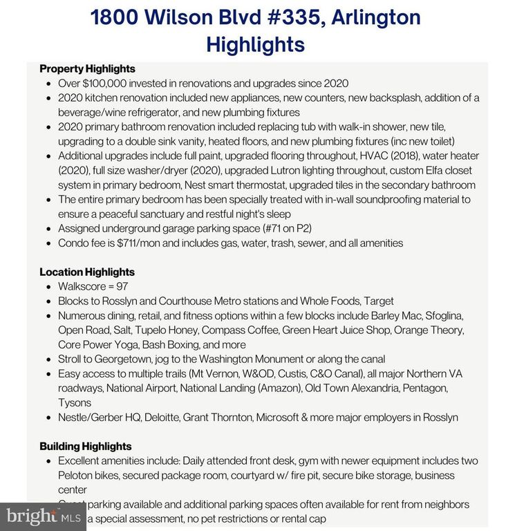 1800 WILSON BLVD #335, Arlington, VA 22201
