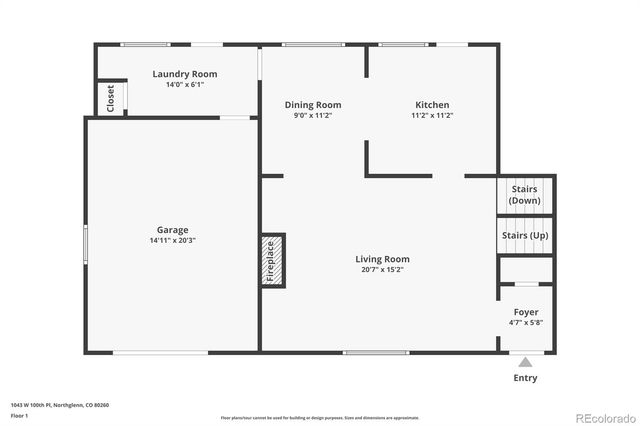 1043 W 100th Place, Northglenn, CO 80260